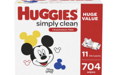 Huggies Simply Clean Baby Wipes As Low As $11.54 Shipped!