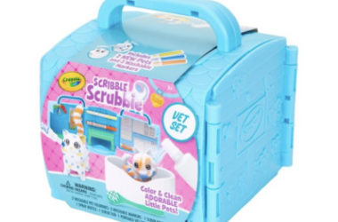 Crayola Scribble Scrubbie Pets Vet Set Only $7.36 (Reg. $15)!