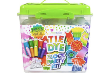 Create Basics Block Party Tie Dye Party Tub Only $10.88 (Reg. $15)!