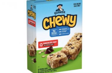 Quaker Chewy Granola Bars As Low As $8.28!