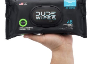 DUDE Wipes Flushable Wipes Only $2.53 (Reg. $7)!