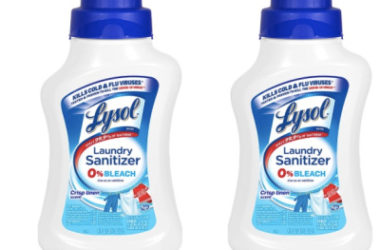 In Stock! Lysol Laundry Sanitizer Additive As Low As $4.13!