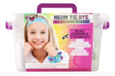 Neon Tie Dye Hair Accessories Kit Just $5.88 (Reg. $13)!