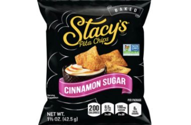 Pack of 24 Stacy’s Cinnamon Sugar Flavored Pita Chips Just $11.23 Shipped!