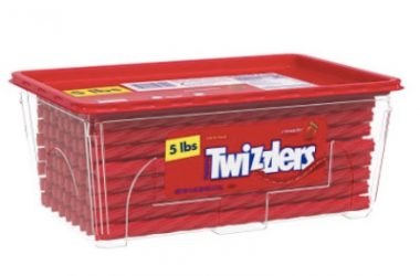 Strawberry Twizzlers 5lb Tub As Low As $6.87!
