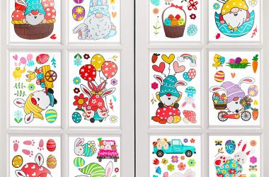 12 Sheets of Easter Window Clings for $5.49!
