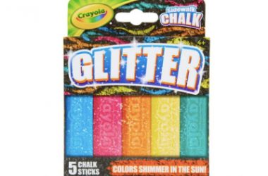 Crayola Glitter Sidewalk Chalk Just $3.89!
