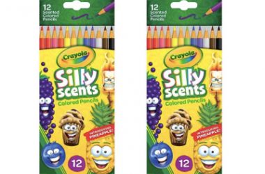 HOT! Crayola Silly Scents Colored Pencils Only $1.89 (Reg. $4)!