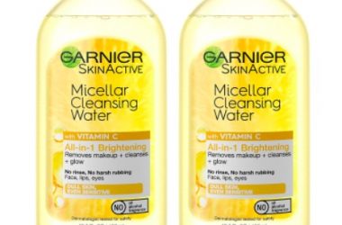 Garnier SkinActive Micellar Cleansing Water with Vitamin C As Low As $8!