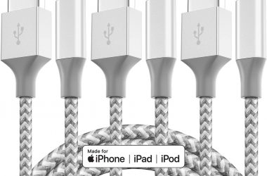 THREE Lightning Cable iPhone Chargers for $5.99!