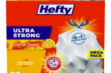 Hefty Ultra Strong Trash Bags, Citrus Twist, As Low As $8.38!