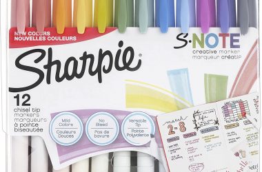 12-Ct Sharpie S-Note Markers for $8.88!