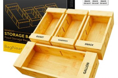Bamboo Bag Storage Organizer Only $25.98 After High Value Coupon!
