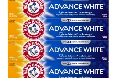 Stock Up! Grab 4 Tubes of Arm&Hammer Toothpaste For as Low as $4.86!