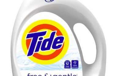 Tide Free & Gentle Laundry Detergent Liquid Soap As Low As $7.93!