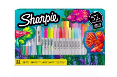 Sharpie 52ct Permanent Markers Just $19.99 (Reg. $40)!