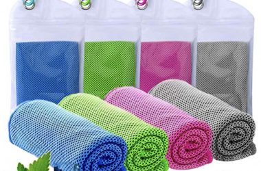 4 Pack Cooling Towels Only $11.99 (Reg. $40)!