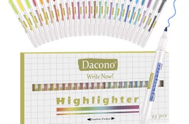 25ct Dacono Double Ended Highlighters Just $7.69 (Reg. $19)!