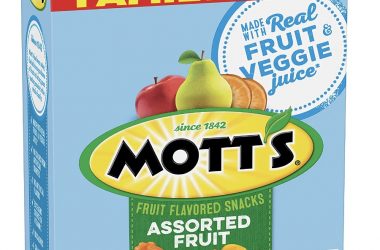 Mott’s Fruit Flavored Snacks, 40ct, As Low As $4.98!
