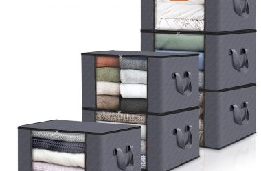 Fab Totes 6 Pack Clothes Storage Bags Just $17.99 (Reg. $42)!