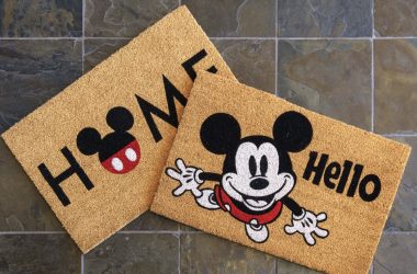 2 Mickey Mouse Doormats Just $22.99! Too Cute!