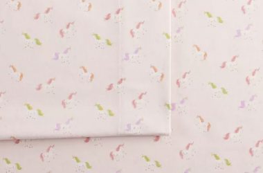 The Big One Kids™ Flannel Sheet Set with Pillowcases Just $12.49 (Reg. $45)!