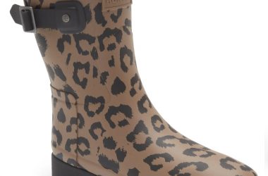 Hunter Original Refined Short Leopard Waterproof Rain Boots Just $54.98 (Reg. $185)!