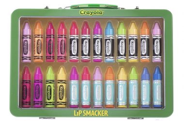 Lip Smacker Crayola Flavored Lip Balm Collectors Tin As Low As $13.69!