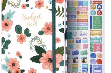 12 Month Budget Planner with Stickers Just $5.99 (Reg. $13)!