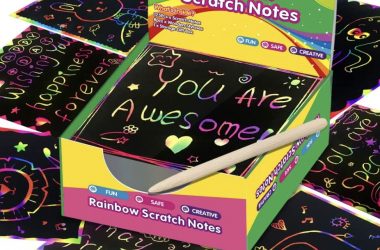 Rainbow Scratch Art Sets Up To 66% Off! Great for Easter Baskets!