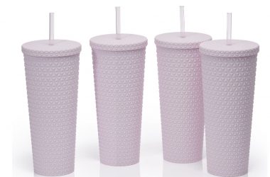 4 Pack Mainstays Studded Tumblers Just $12.44!