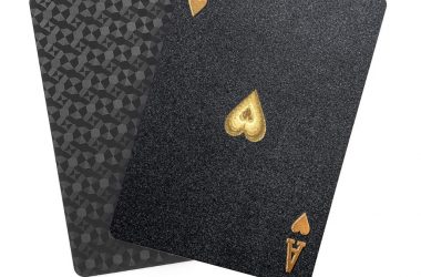 Waterproof Black Playing Cards Just $5.59 (Reg. $18)! Great for the Pool!