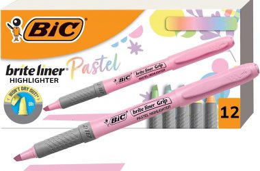 12-Ct of Pastel Bic Highlighters for $5.94!