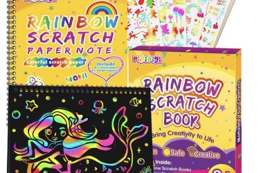 HOT! Rainbow Scratch Paper Kit Only $5.99 (Reg. $20)!