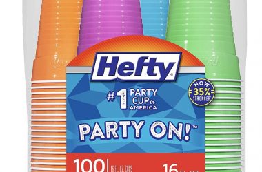 100 Hefty Party On Disposable Plastic Cups As Low As $5.95 Shipped!