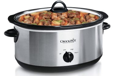 Crock-Pot 7-Quart Oval Manual Slow Cooker Just $24.99 (Reg. $50)!