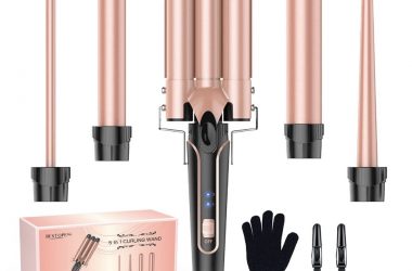 5 in 1 Curling Wand Set Only $37 (Reg. $80)!