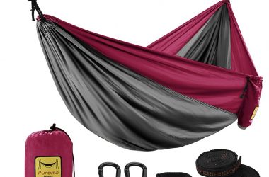 Highly Rated Camping Hammock Only $11.99 (Reg. $26)!