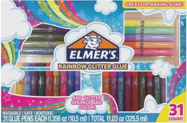 31-Ct Elmer’s Glitter Glue Pens for $9.24!