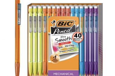Grab 40 Bic Extra Smooth Mechanical Pencils for Just $5.91 +More!