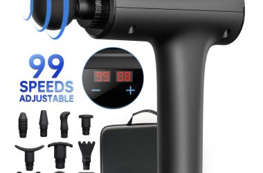 99 Speed Muscle Massage Gun Just $35.99 (Reg. $110)! Great Father’s Day Gift!