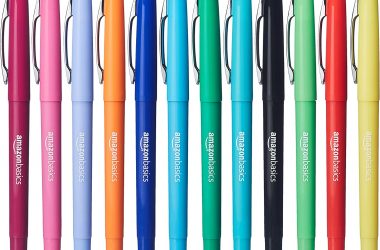 12-Pack of Amazon Essential Felt Tip Pens for $6.75!