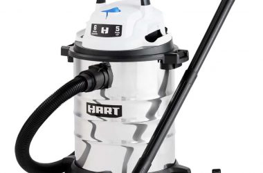 Hart 6-Gallon Stainless Steel Wet/Dry Vacuum with Bonus Car Cleaning Kit Just $49 (Reg. $89)! Great for Father’s Day!