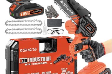 Fun Father’s Day Gift! Cordless Mini Chainsaw Just $53.54 (Reg. $100)!