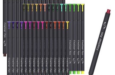 46 Pack Journal Planner Colored Pens Just $9.99 (Reg. $15)!