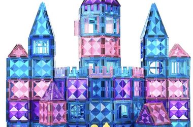 HOT! 102pcs Frozen Castle Magnetic Tiles Just $24.99 (Reg. $69)!