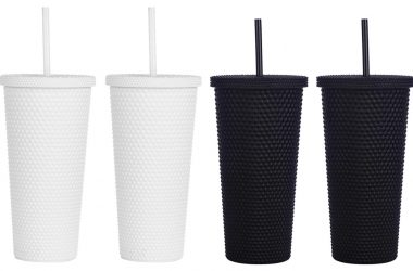 Pack of 4 24Oz Studded Matte Tumblers Only $20.79!!