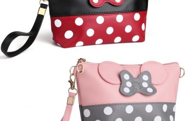 TWO Minnie Mouse Cosmetic Bags for $10.99!