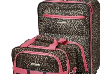 Rockland Fashion Softside Upright Luggage Set Just $32 (Reg. $95)!