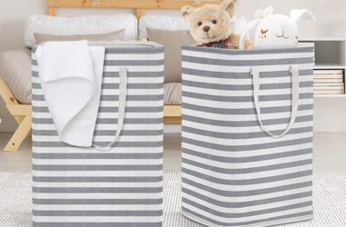 2 Collapsible Laundry Hampers Just $14.99 (Reg. $30)! Great for a Dorm!